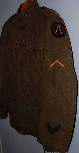 WWI US Third Army Uniform