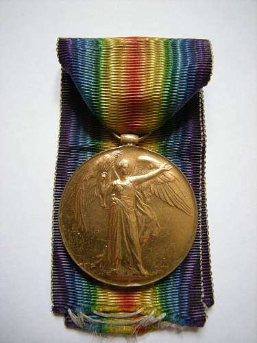 Great Grand fathers Victory medal