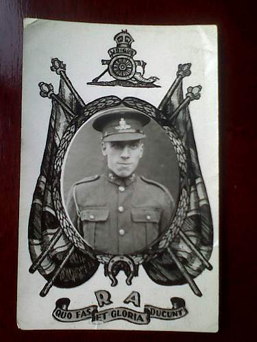 British soldier picture/postcard Information