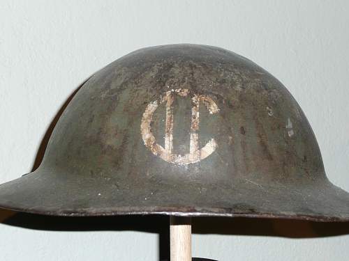 CANADIAN WW1 MK1 / US M1917 Helmets Help