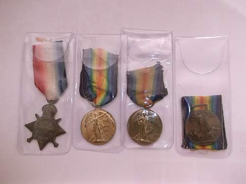 WW1 Medals. My Small Collection.