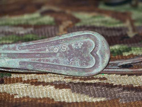 U.S. WWI Wool Tunic (and a really cool fork)