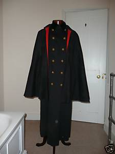 Edwardian great coat and cape
