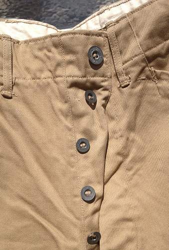 Cotton summer pants