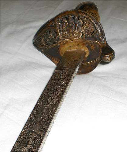 greek officers carl eickhorn solingen wwi sword.