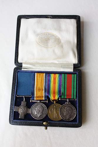 George Cross miniature medal set