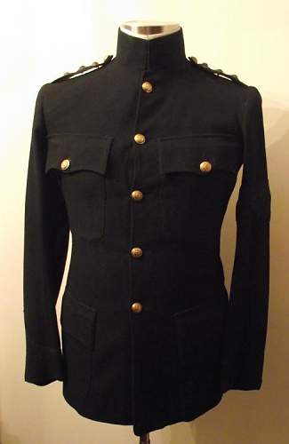 4th Hampshire Battalion named MC winning officers patrol jacket