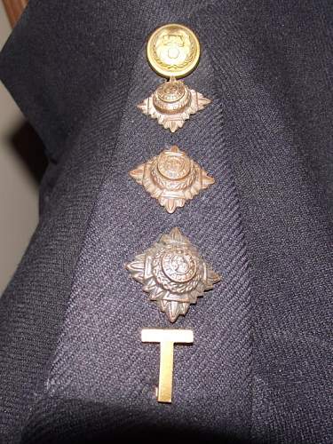 4th Hampshire Battalion named MC winning officers patrol jacket