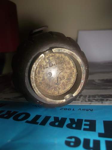 No5 Mills Bomb With Provenance