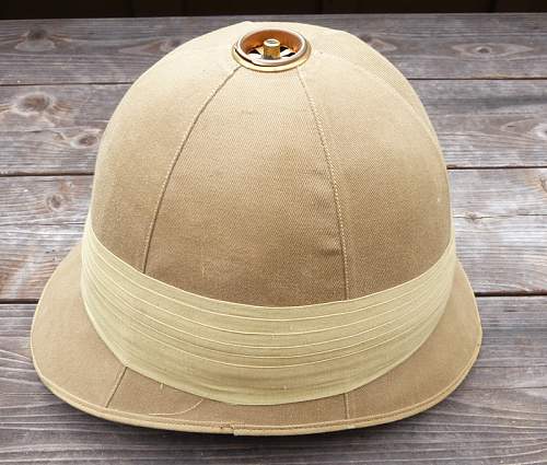 Foreign Service pattern pith helmet