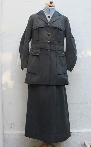 Ww1 american red cross nurses uniform set