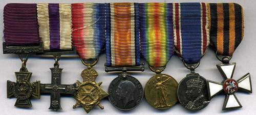 George Cross miniature medal set