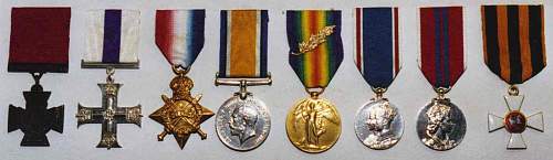 George Cross miniature medal set