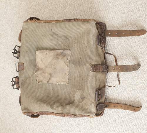 French WW1 backpack?