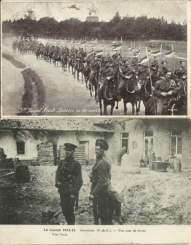 WWI period postcards