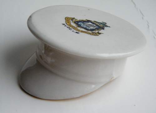 Crested ware service dress cap