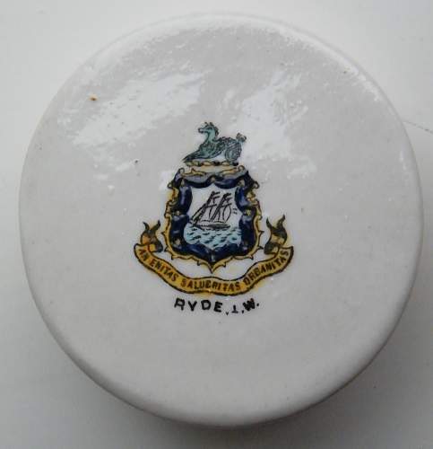 Crested ware service dress cap