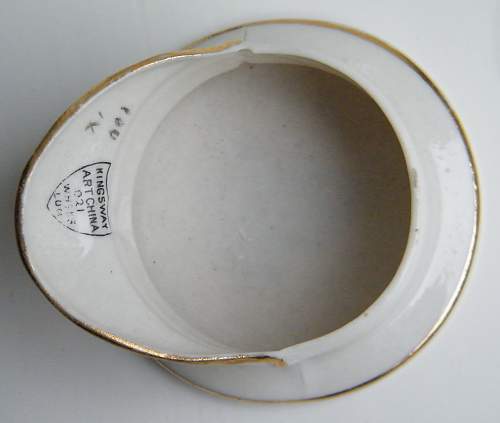 Crested ware service dress cap