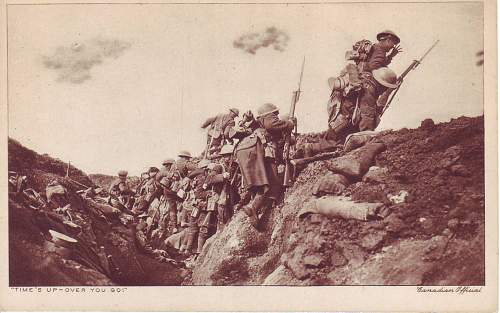 WWI period postcards