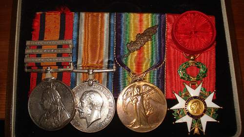 One of a Kind Canadian Boer War and WW1 Medal Group