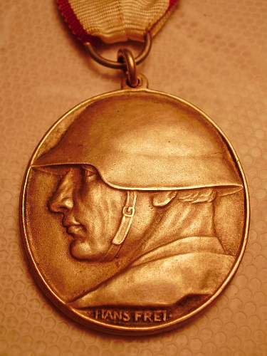 WWI Swiss Donation Medal.........