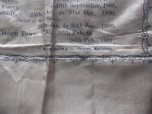 A Couple of Boer War Hankerchiefs