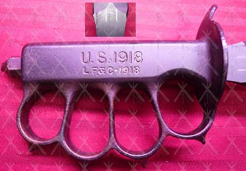 The U.S. M1918 Mk. I Trench Knife Thread.
