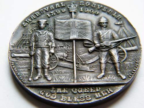 Transvaal souvenir 1899-1900 medallion