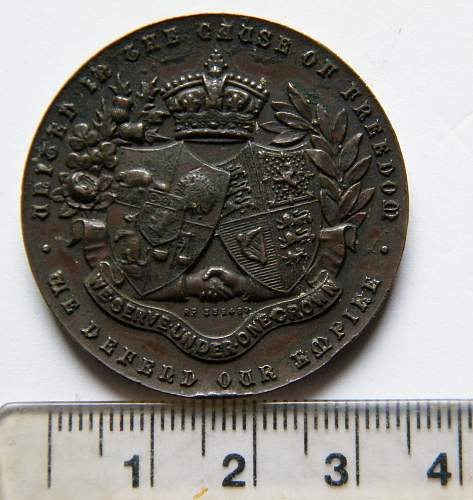 Transvaal souvenir 1899-1900 medallion