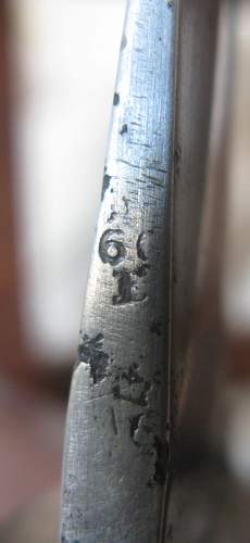 &quot;N&quot; Marked 1888 Bayonet