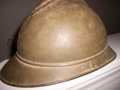 Hat and Helmet found at an Antique store