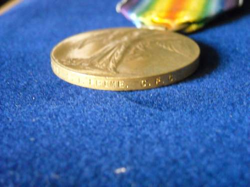WWI victory medal collection