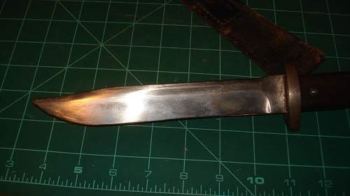 Very nice PROPER Canadian ROSS Trench Knife