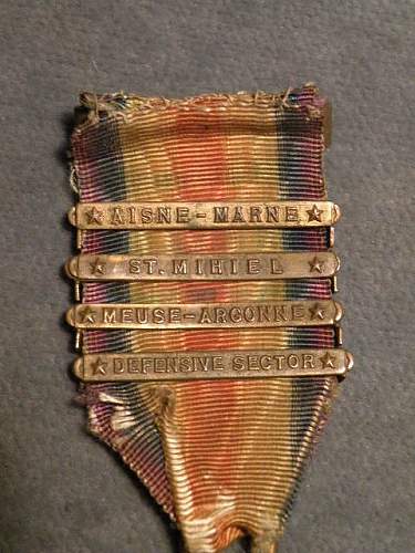 WW1 France and US Victory Medals