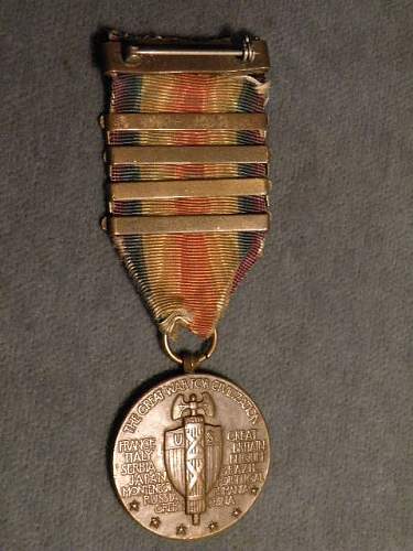 WW1 France and US Victory Medals
