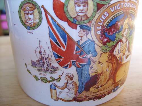 WW1 peace mug