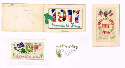 WWI period postcards