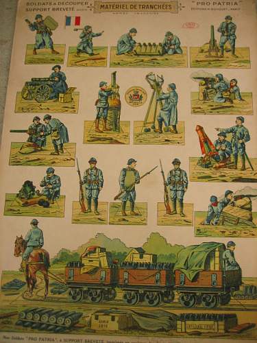 WWI French Toy soldiers