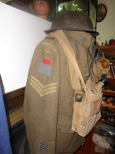 WW1 Canadian and German Uniforms and Lids