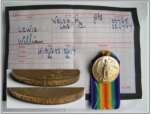 Great war medals