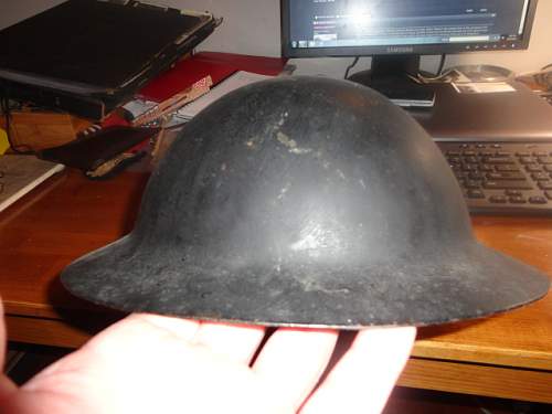 WW1 CEF 5th Brigade HQ Brodie Helmet