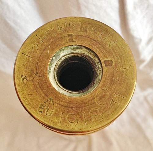 WW1 British Shell Casing Identification