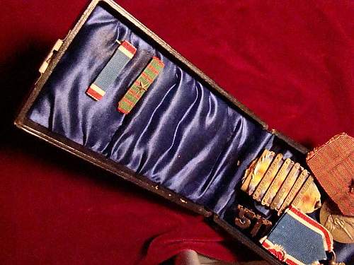 WWI Cased French DSC, Croix de Guerre, Victory Medal Group