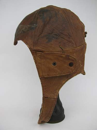 Named, Painted WWI US Flight helmets