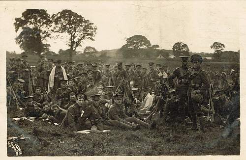 Rare photo's Mons at camp pre/early WWI