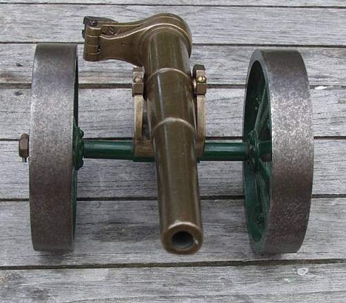 Model field gun