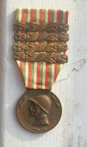 Italy War Medal 1915-1918
