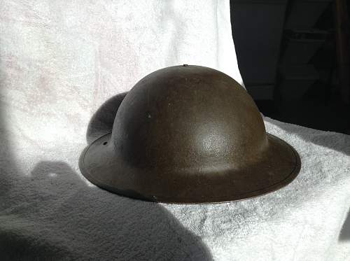 Hey guys is this a british or usa ww1 helmet?