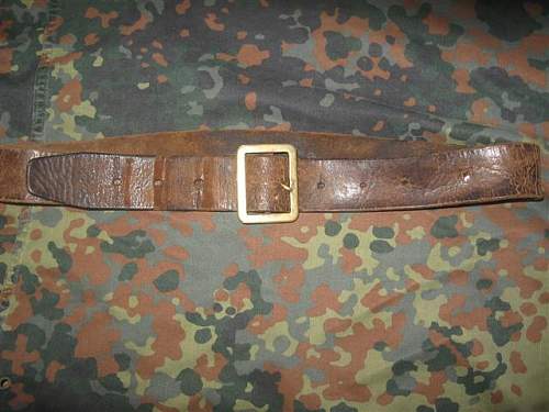 British 1915 dated Belt