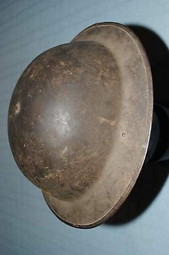 WWI US 33rd division helmet